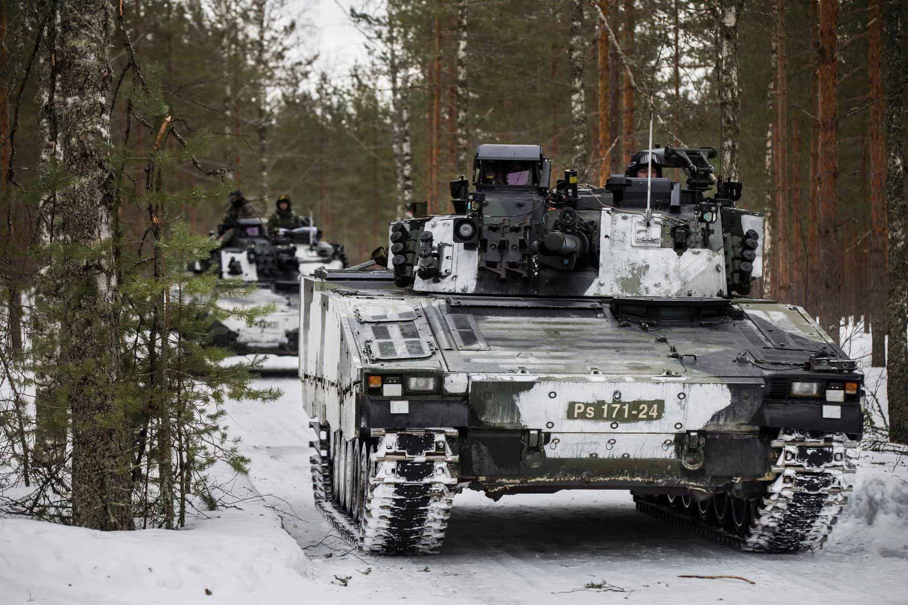 BMP CV9030FIN. Ilustracja: Ministerstwo Obrony Finlandii